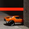 Voiture Playforever mini Ken Gibson orange