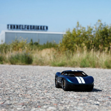 Voiture Playforever mini Ken Cash bleu