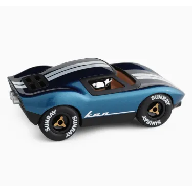 Voiture Playforever mini Ken Cash bleu
