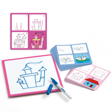 STEP by STEP "Joséphine & Co", construire une image DJECO 8320