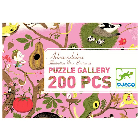 Puzzle abracadabra 200 pcs DJECO 7602