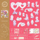 Kit figurines kawaï DIY "Kawaii World" DJECO 8007 Color. Assemble. Play