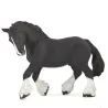 Etalon Shire noir, figurine PAPO 51517