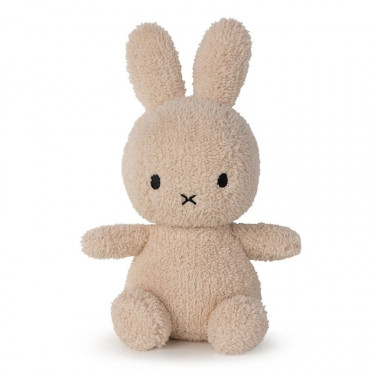 Peluche Miffy lapin extra-doux jaune 23cm