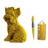 Puzzle sculpture 3D en carton - Chien Yorkshire Terrier - Cartonic