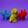 Puzzle sculpture 3D en carton - Trio de chiots - Cartonic
