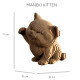 Puzzle sculpture 3D en carton - Trio de chatons - Cartonic
