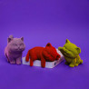 Puzzle sculpture 3D en carton - Trio de chatons - Cartonic