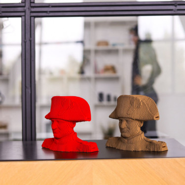 Puzzle sculpture 3D en carton - Napoléon Bonaparte - Cartonic