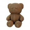 Puzzle sculpture 3D en carton - Teddy Bear - Cartonic