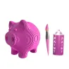 Puzzle sculpture 3D en carton - Tirelire cochon - Cartonic