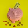 Puzzle sculpture 3D en carton - Tirelire cochon - Cartonic