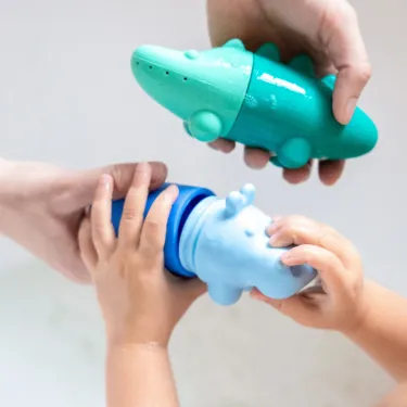 Squeezi Hippo, jouet de bain QUUT