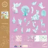 Kit figurines fées DIY "Monde féérique" DJECO 8008 Color. Assemble. Play
