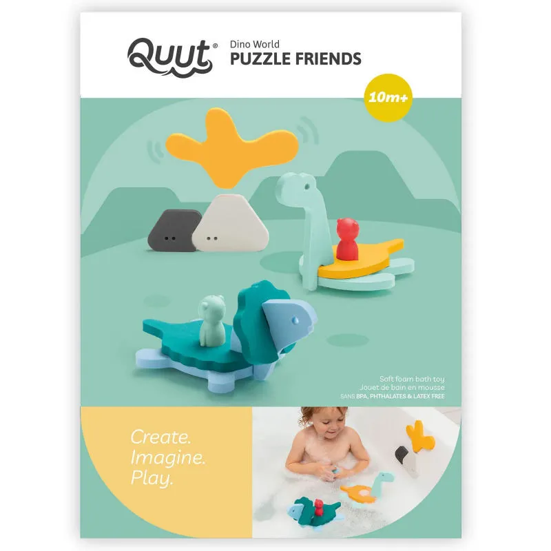 Puzzle de bain "Un monde de dinosaures" QUUT