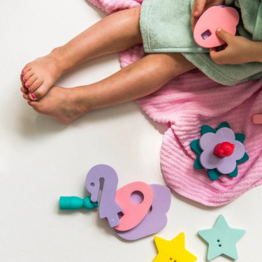 Puzzle de bain "La mare enchantée" QUUT