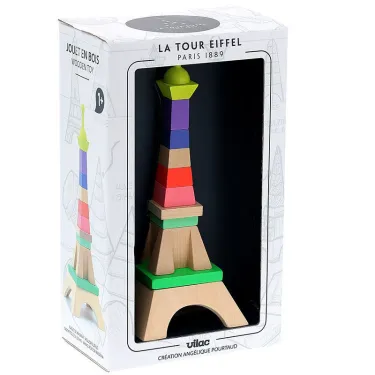 Tour Eiffel empilable en bois VILAC 2405