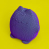 Puzzle sculpture 3D en carton - Tirelire chat kawaii - Cartonic