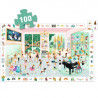 L'école de danse, Puzzle observation 100 pcs DJECO 7514