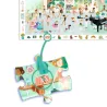 L'école de danse, Puzzle observation 100 pcs DJECO 7514