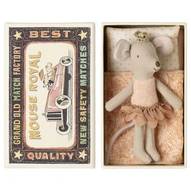 Petite soeur souris Princesse dans sa boîte Maileg