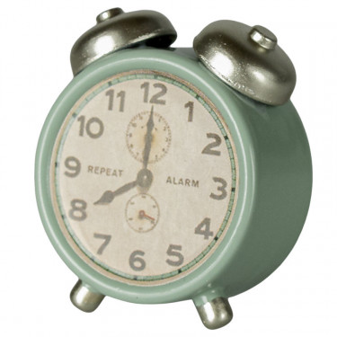 Réveil miniature pour souris Maileg - Menthe