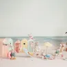 Bateau pneumatique pour petite souris Maileg - Rayé rouge
