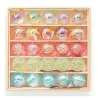 Petit coffret de billes "Trésor de la Fée Rose" Billes & Co