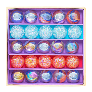 Petit coffret de billes "Poisson Néon" Billes & Co