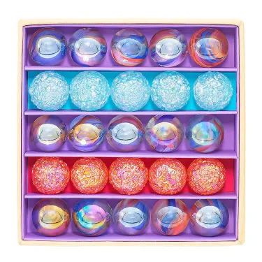 Petit coffret de billes "Poisson Néon" Billes & Co