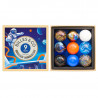 Coffret de 9 billes calots "Space Mission" Billes & Co