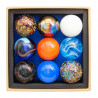 Coffret de 9 billes calots "Space Mission" Billes & Co