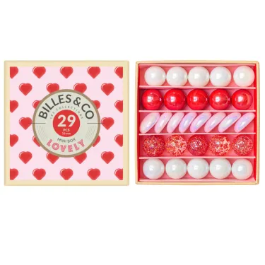 Petit coffret de billes "Lovely" Billes & Co