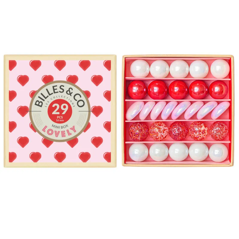 Petit coffret de billes "Lovely" Billes & Co