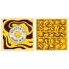Petit coffret de billes "Banana Twist" Billes & Co