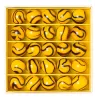 Petit coffret de billes "Banana Twist" Billes & Co