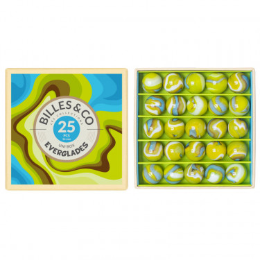 Petit coffret de billes "Everglades" Billes & Co