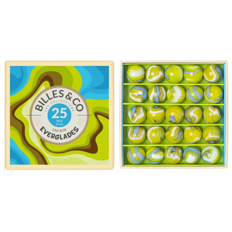 Petit coffret de billes "Everglades" Billes & Co