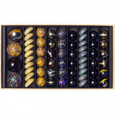 Grand coffret de billes "Beau Magot" Billes & Co