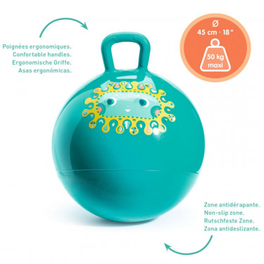 Ballon sauteur 'Jumpo Diego' DJECO 0181