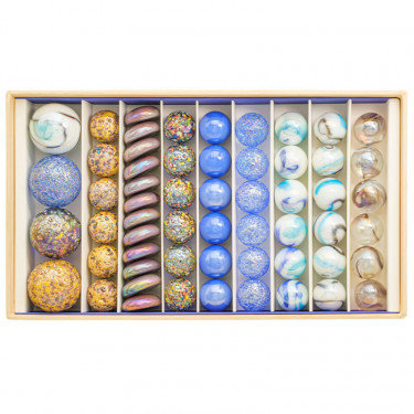 Grand coffret de billes "Coquillages" Billes & Co