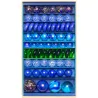 Grand coffret de billes "Matriochka Yelena" bleu - Billes & Co