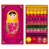 Grand coffret de billes "Matriochka Katerina" rose - Billes & Co