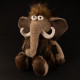Hatmut, mammouth en peluche SIGIKID Beasts 31023