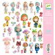 Stickers métallisés "Le petit monde des Tinyly" Djeco 9286