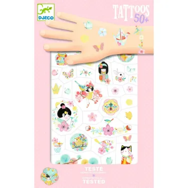 Tatouages 'Sakura' DJECO 9619