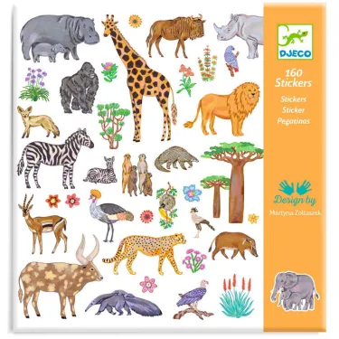 Stickers "Kenya" Djeco 9284