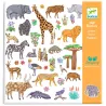 Stickers "Kenya" Djeco 9284