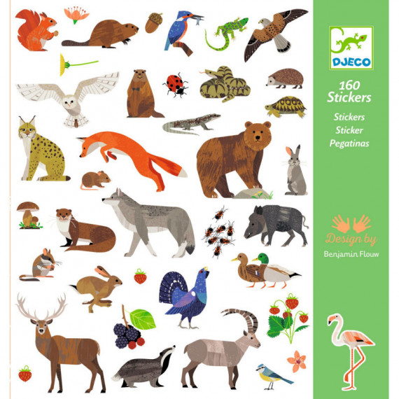 Stickers "Faune" Djeco 9285