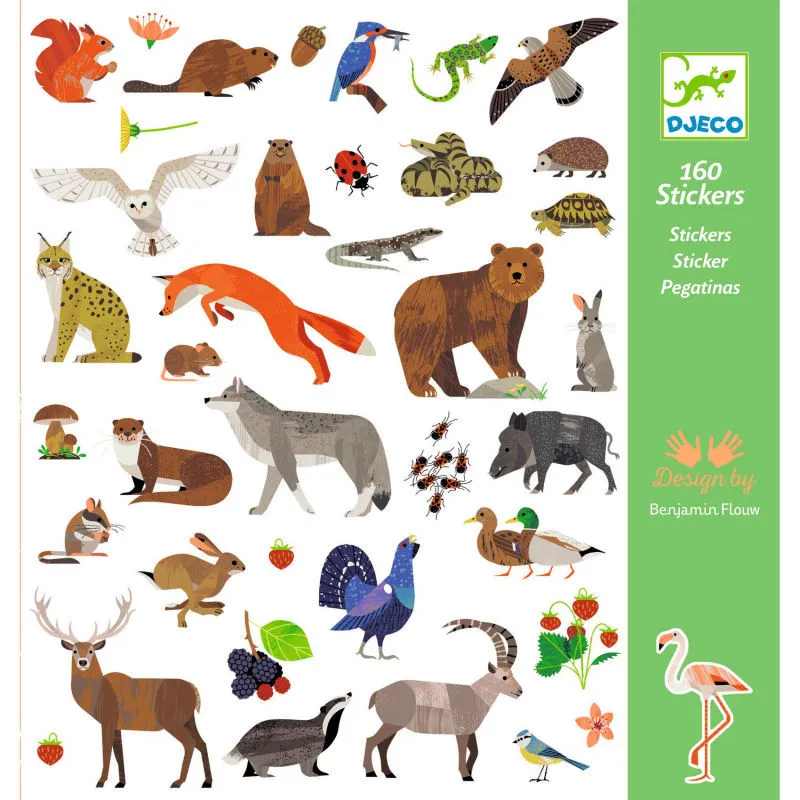 Stickers "Faune" Djeco 9285